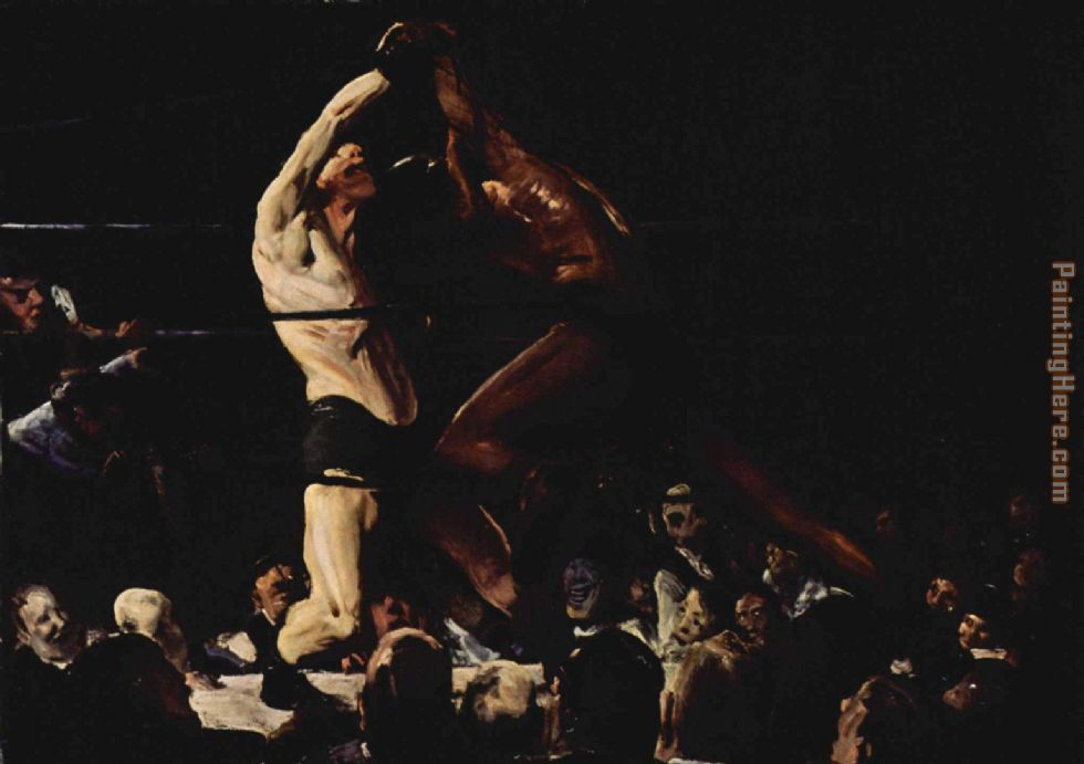 Both Members of This Club painting - George Bellows Both Members of This Club art painting